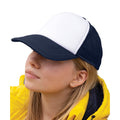 Navy-White - Back - Result Detroit Trucker Cap