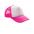 Flamingo Pink-White - Front - Result Detroit Trucker Cap