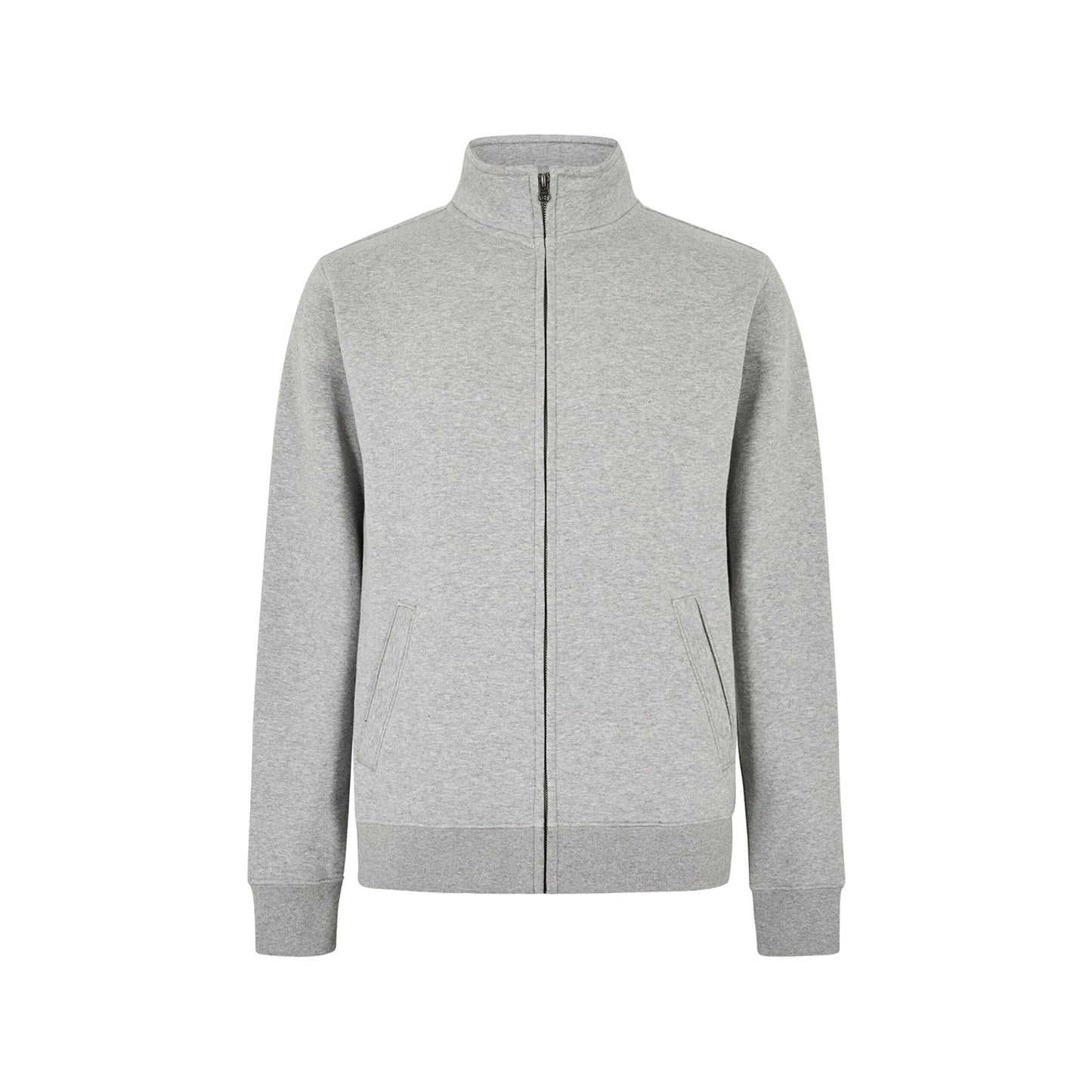 Heather Grey - Front - Kustom Kit Mens Sweatshirt