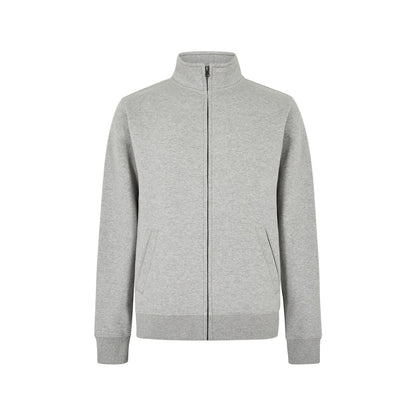 Heather Grey - Front - Kustom Kit Mens Sweatshirt