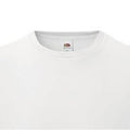 White - Side - Fruit Of The Loom Mens Iconic 150 V Neck T-Shirt