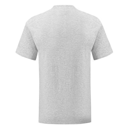 Heather Grey - Back - Fruit Of The Loom Mens Iconic 150 V Neck T-Shirt