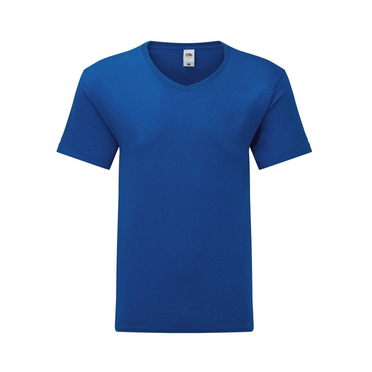 Royal Blue - Front - Fruit Of The Loom Mens Iconic 150 V Neck T-Shirt