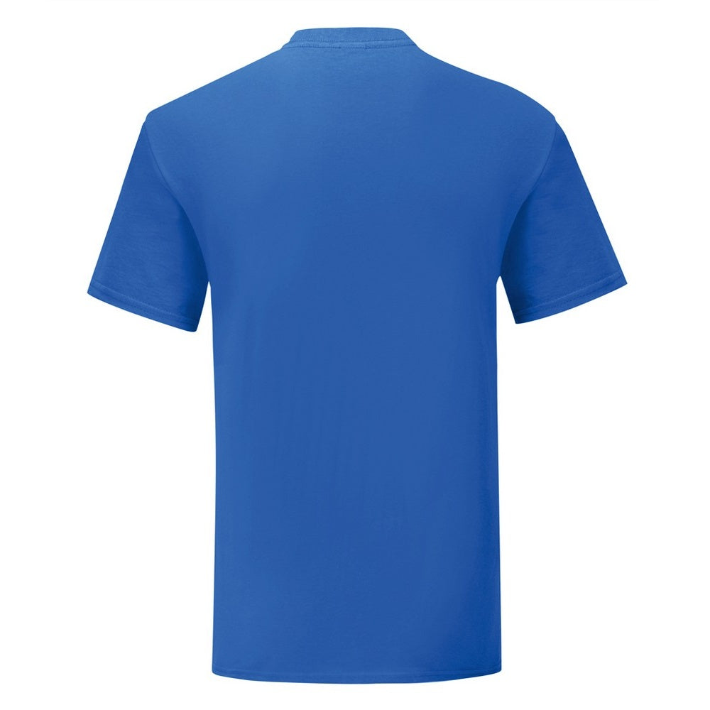 Royal Blue - Back - Fruit Of The Loom Mens Iconic 150 V Neck T-Shirt