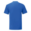 Royal Blue - Back - Fruit Of The Loom Mens Iconic 150 V Neck T-Shirt
