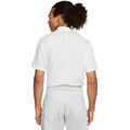 White - Side - Nike Mens Solid Victory Polo Shirt