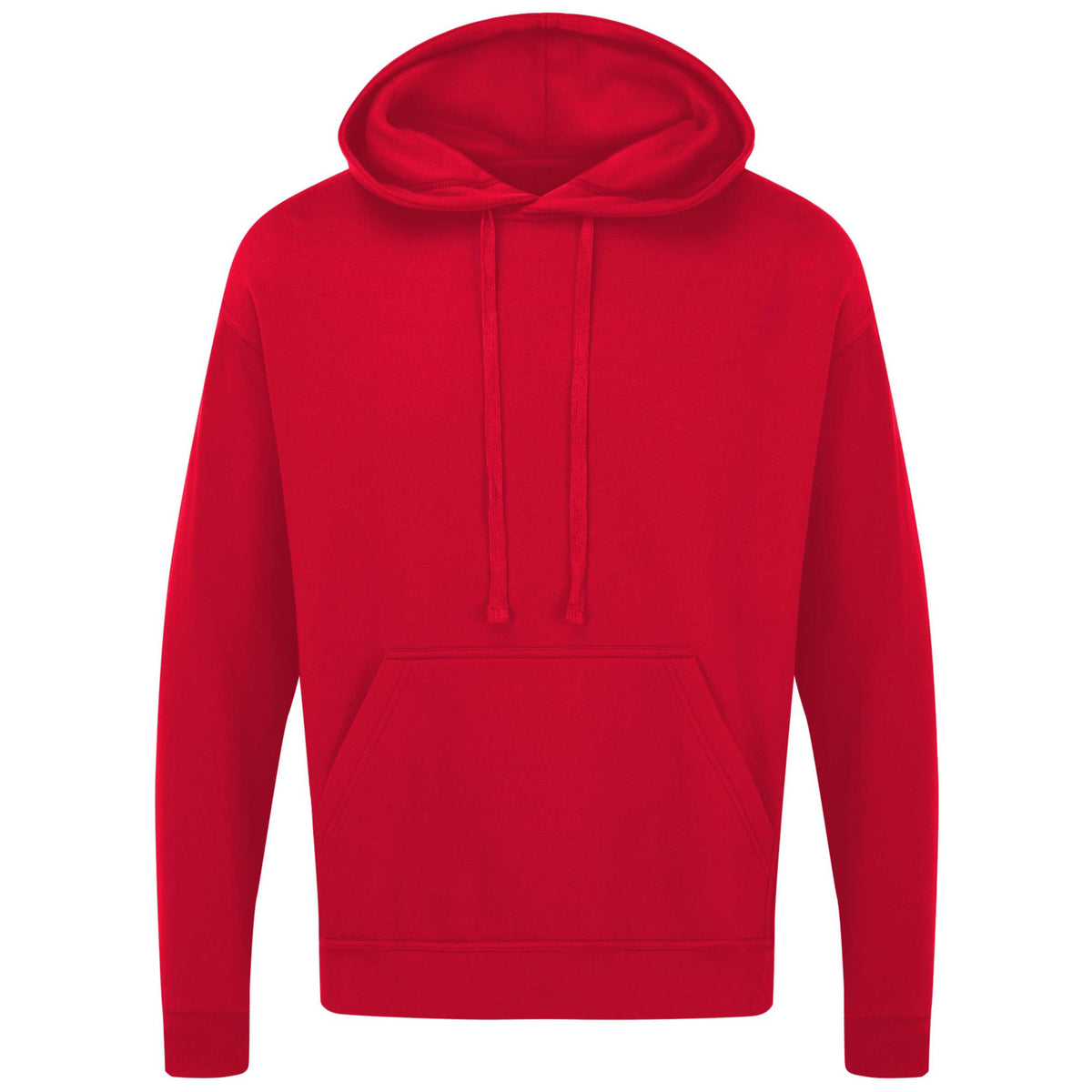 Red - Front - Ultimate Everyday Apparel Unisex Adult Hoodie