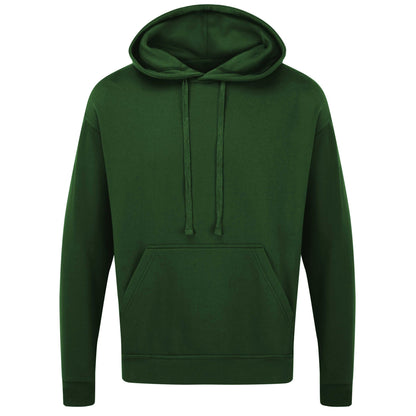 Bottle Green - Front - Ultimate Everyday Apparel Unisex Adult Hoodie