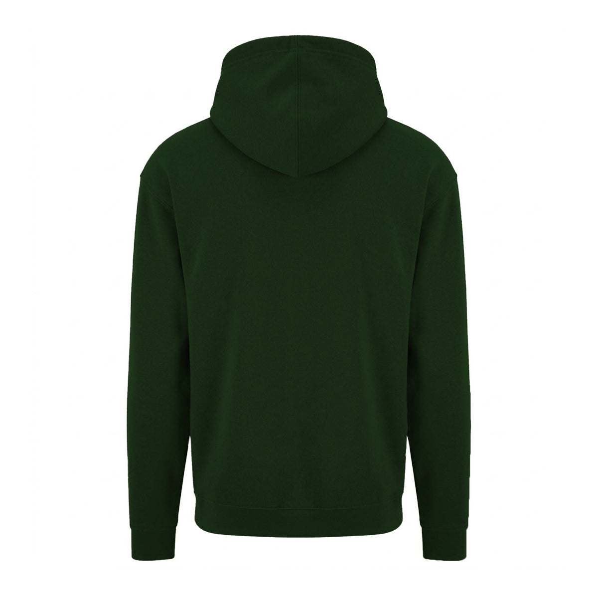Bottle Green - Back - Ultimate Everyday Apparel Unisex Adult Hoodie