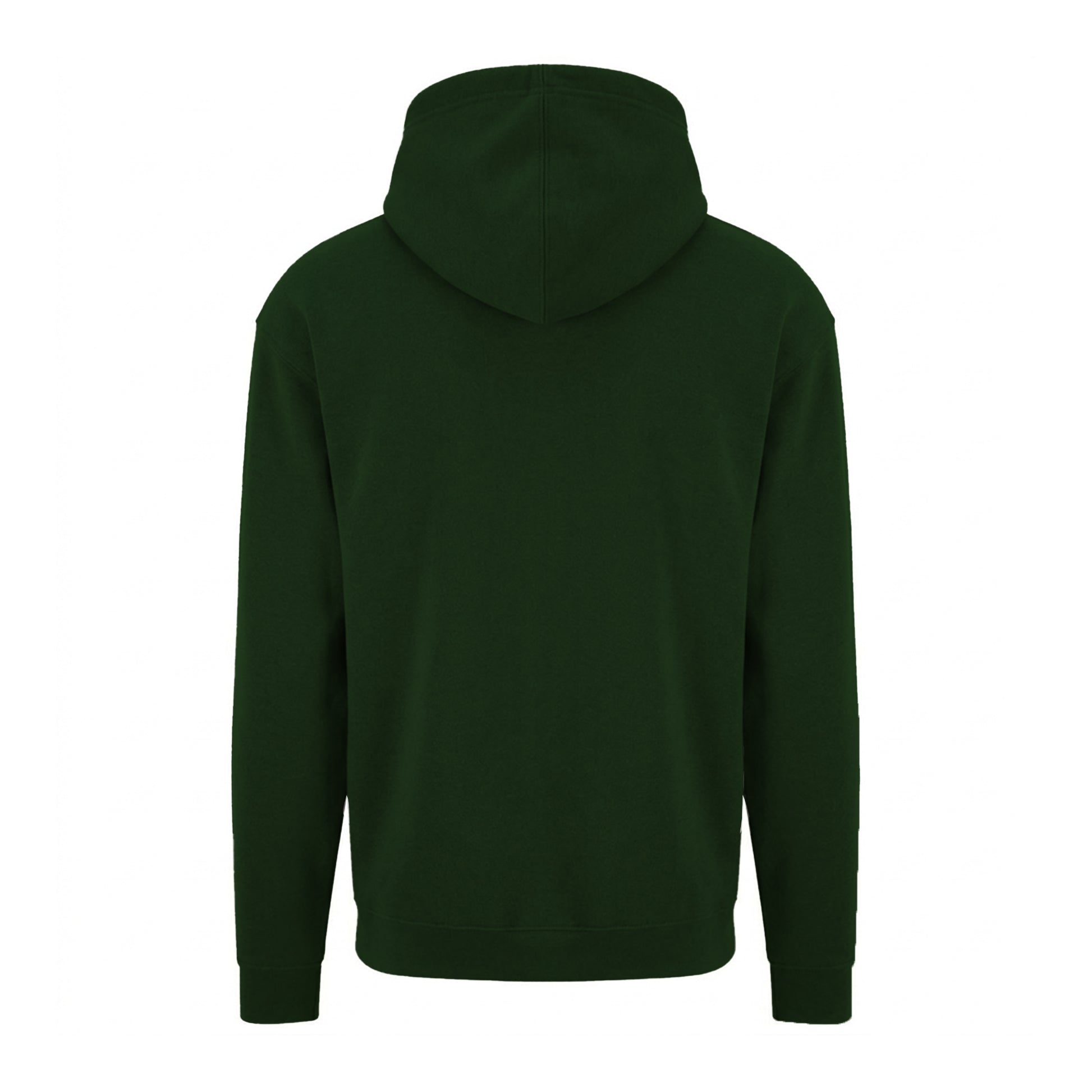 Bottle Green - Back - Ultimate Everyday Apparel Unisex Adult Hoodie