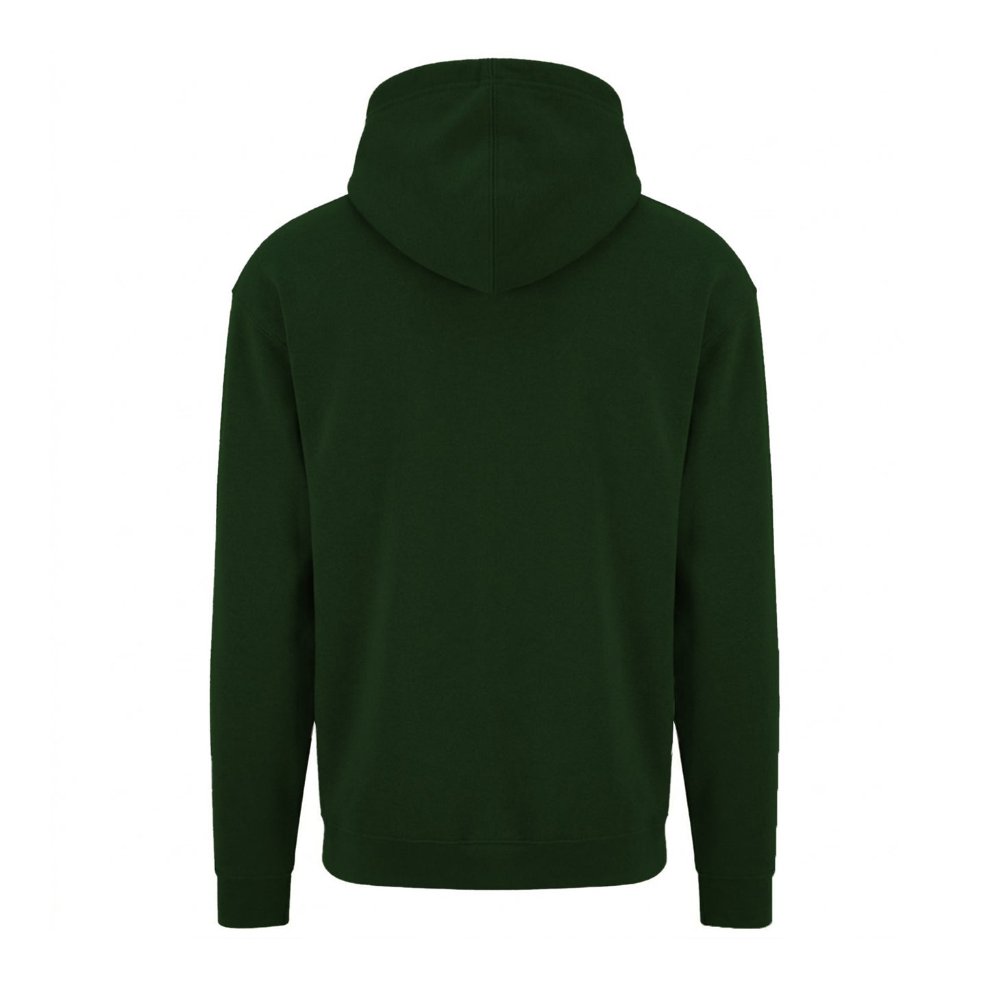 Bottle Green - Back - Ultimate Everyday Apparel Unisex Adult Hoodie