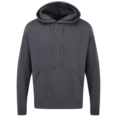 Charcoal Grey - Front - Ultimate Everyday Apparel Unisex Adult Hoodie
