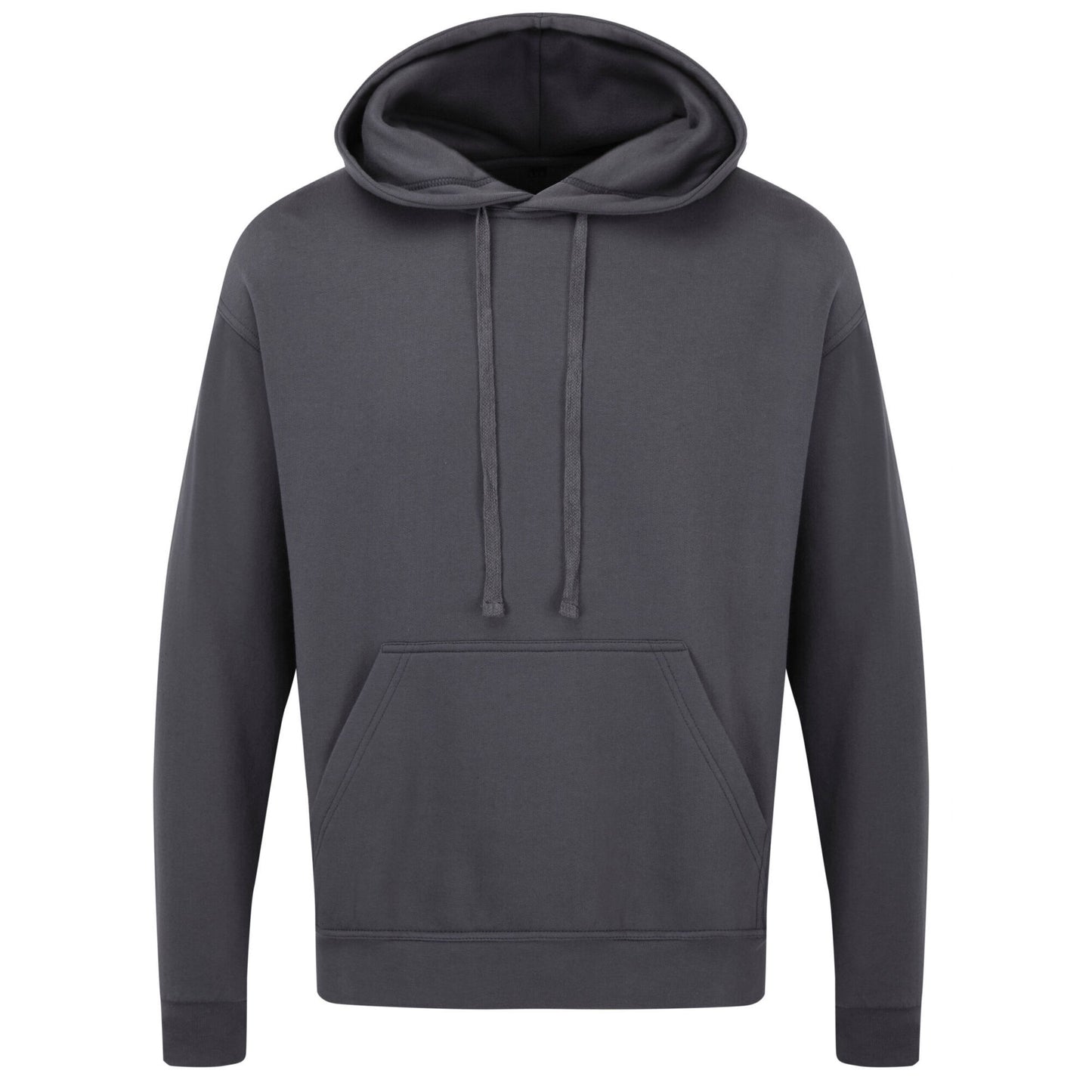 Charcoal Grey - Front - Ultimate Everyday Apparel Unisex Adult Hoodie