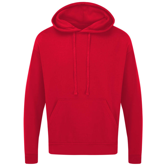 Red - Front - Ultimate Everyday Apparel Unisex Adult Hoodie