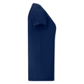 Navy - Side - Fruit of the Loom Womens-Ladies Iconic 150 T-Shirt