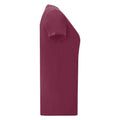 Burgundy - Side - Fruit of the Loom Womens-Ladies Iconic 150 T-Shirt