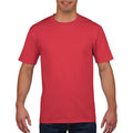 Red - Back - Gildan Mens Premium Cotton Ring Spun Short Sleeve T-Shirt