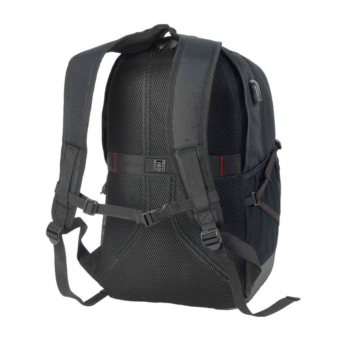 Black - Back - Shugon Leipzig Laptop Bag