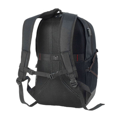 Black - Back - Shugon Leipzig Laptop Bag