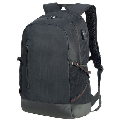 Black - Front - Shugon Leipzig Laptop Bag