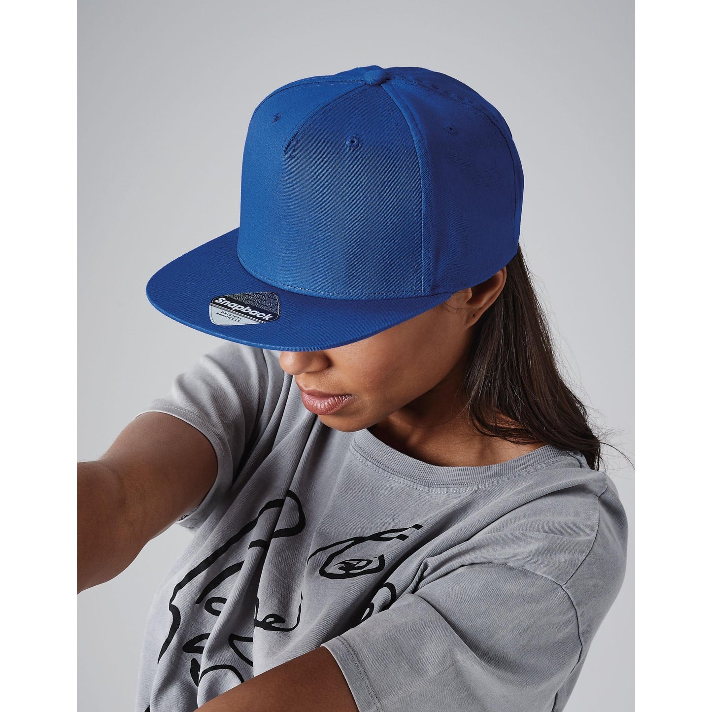 Olive Green - Front - Beechfield Rapper Snapback Cap