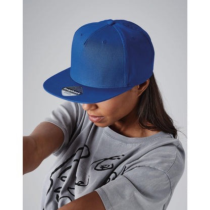 Olive Green - Front - Beechfield Rapper Snapback Cap