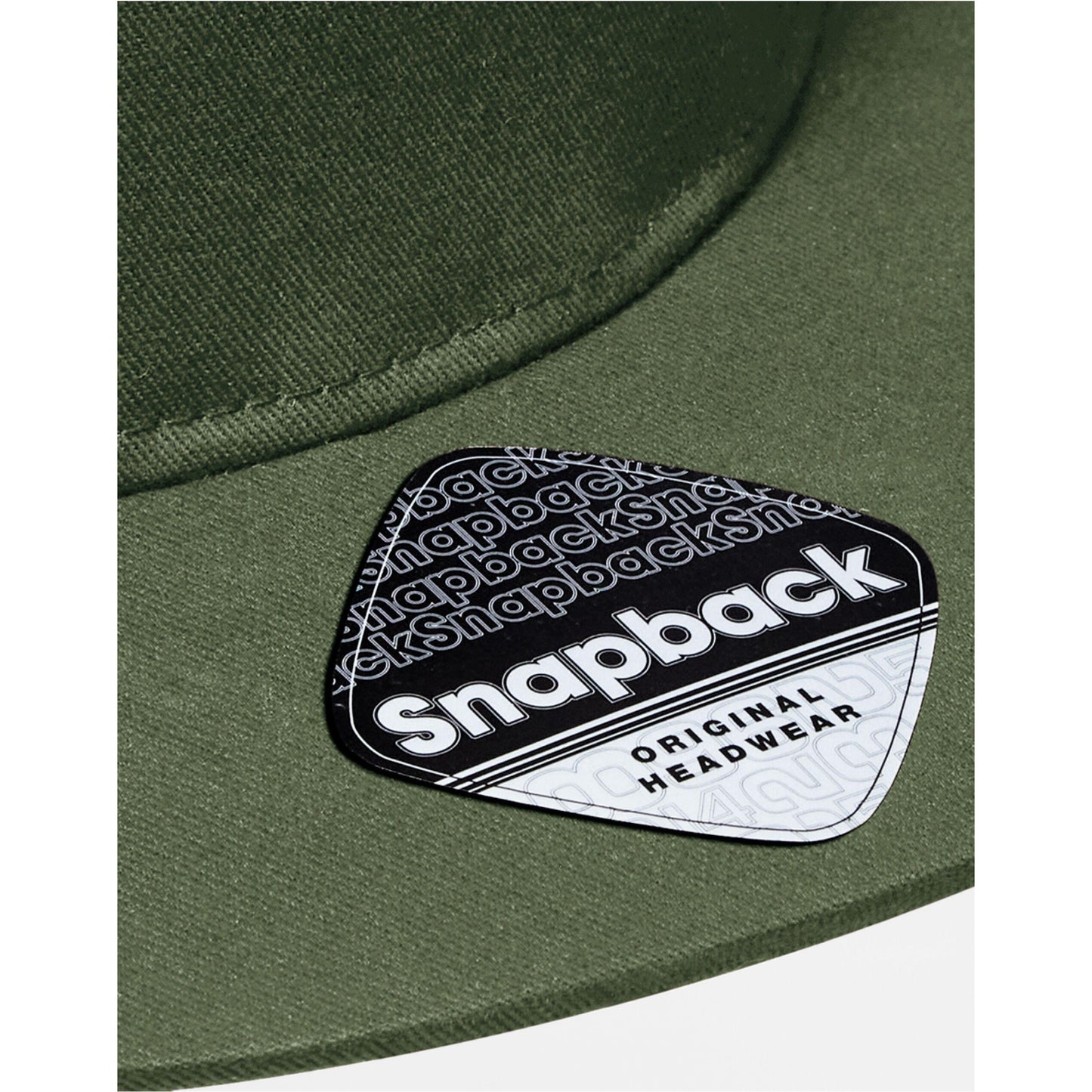 Olive Green - Lifestyle - Beechfield Rapper Snapback Cap