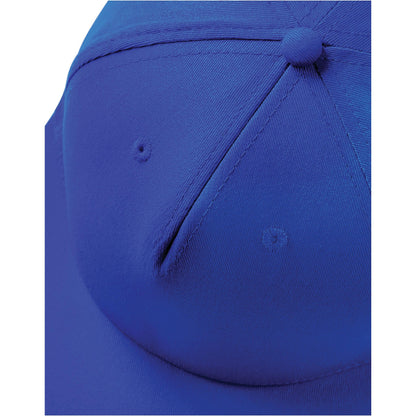 Bright Royal Blue - Back - Beechfield Rapper Snapback Cap