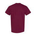 Maroon - Lifestyle - Gildan Mens Heavy Cotton Short Sleeve T-Shirt (Pack Of 5)