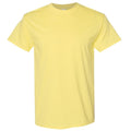 Cornsilk - Front - Gildan Mens Heavy Cotton Short Sleeve T-Shirt (Pack Of 5)
