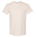 Natural - Front - Gildan Mens Heavy Cotton Short Sleeve T-Shirt (Pack Of 5)