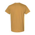 Old Gold - Back - Gildan Mens Heavy Cotton Short Sleeve T-Shirt (Pack Of 5)