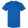 Royal - Front - Gildan Mens Heavy Cotton Short Sleeve T-Shirt (Pack Of 5)