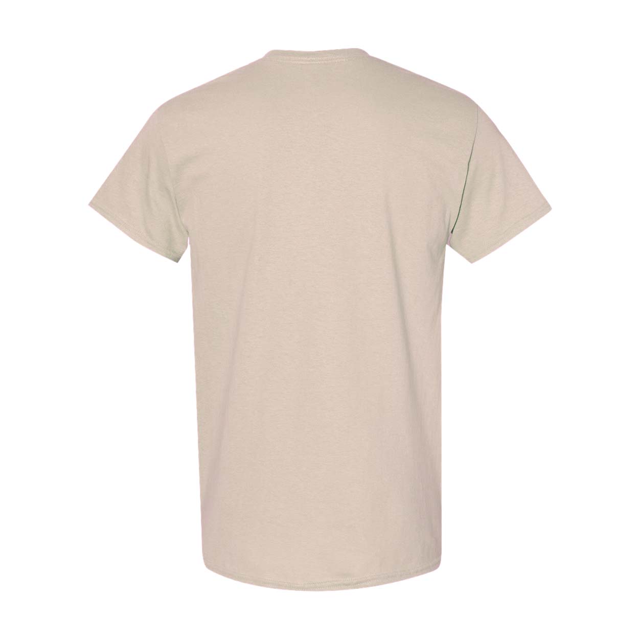 Sand - Back - Gildan Mens Heavy Cotton Short Sleeve T-Shirt (Pack Of 5)