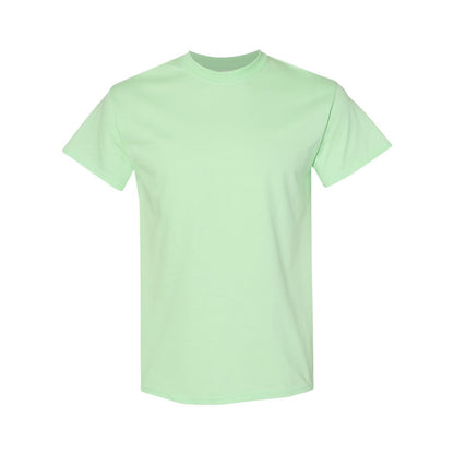 Mint Green - Front - Gildan Mens Heavy Cotton Short Sleeve T-Shirt (Pack Of 5)