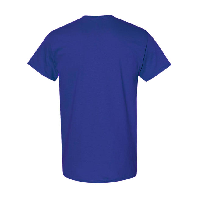 Cobalt Blue - Back - Gildan Mens Heavy Cotton Short Sleeve T-Shirt (Pack Of 5)