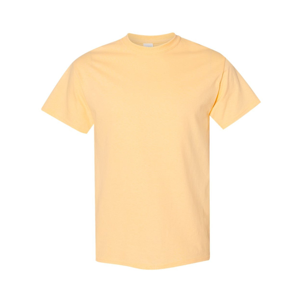 Yellow Haze - Front - Gildan Mens Heavy Cotton Short Sleeve T-Shirt (Pack Of 5)