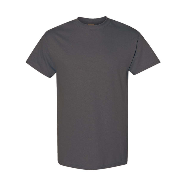 Tweed - Front - Gildan Mens Heavy Cotton Short Sleeve T-Shirt (Pack Of 5)