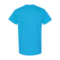 Heather Sapphire - Back - Gildan Mens Heavy Cotton Short Sleeve T-Shirt (Pack Of 5)