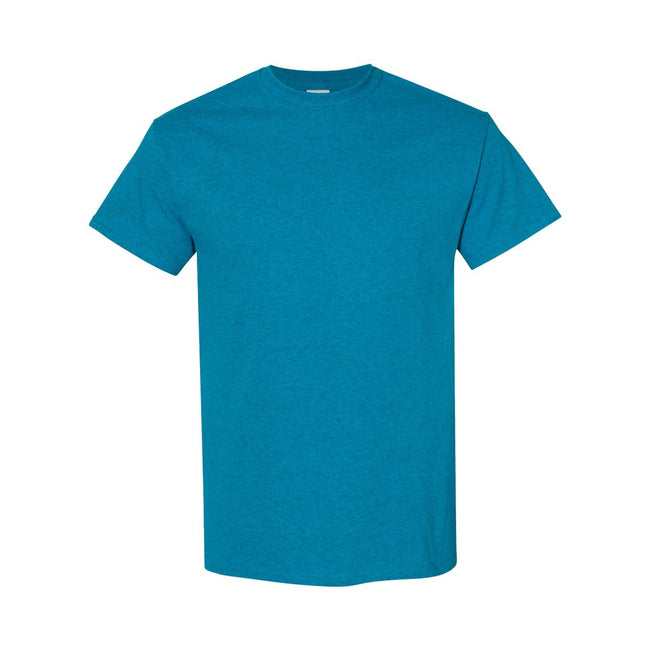 Antique Sapphire - Front - Gildan Mens Heavy Cotton Short Sleeve T-Shirt (Pack Of 5)