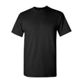 Black - Front - Gildan Mens Heavy Cotton Short Sleeve T-Shirt (Pack Of 5)