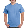 Carolina Blue - Back - Gildan Mens Heavy Cotton Short Sleeve T-Shirt (Pack Of 5)