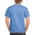 Carolina Blue - Side - Gildan Mens Heavy Cotton Short Sleeve T-Shirt (Pack Of 5)