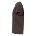 Dark Chocolate - Pack Shot - Gildan Mens Heavy Cotton Short Sleeve T-Shirt (Pack Of 5)