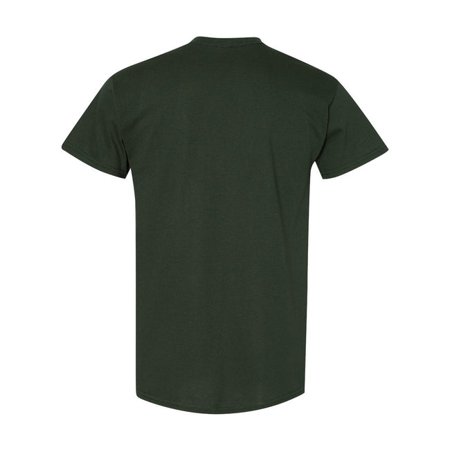 Forest Green - Lifestyle - Gildan Mens Heavy Cotton Short Sleeve T-Shirt (Pack Of 5)