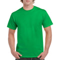 Irish Green - Back - Gildan Mens Heavy Cotton Short Sleeve T-Shirt (Pack Of 5)