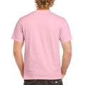 Light Pink - Side - Gildan Mens Heavy Cotton Short Sleeve T-Shirt (Pack Of 5)