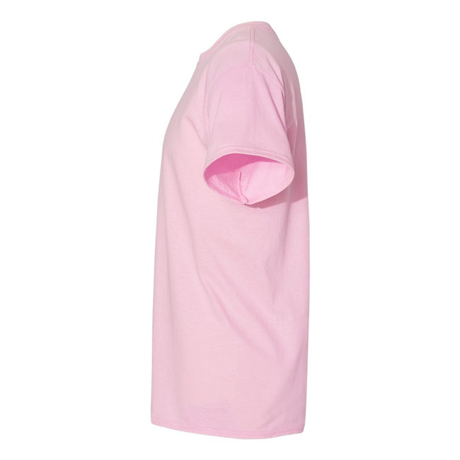 Light Pink - Pack Shot - Gildan Mens Heavy Cotton Short Sleeve T-Shirt (Pack Of 5)