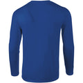 Royal - Pack Shot - Gildan Mens Soft Style Long Sleeve T-Shirt (Pack Of 5)