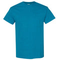 Antique Sapphire - Front - Gildan Mens Heavy Cotton Short-Sleeved T-Shirt